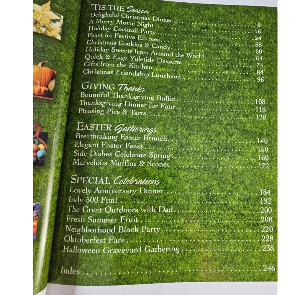 Taste of Home Holiday & Celebrations Cookbook Lot 2002 2006 2008 Hardcover Books